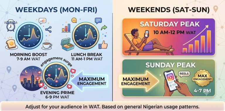 Best Time to Post on Instagram in Nigeria for Maximum Engagement