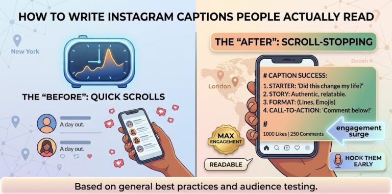 How to Write Instagram Captions People Actually Read