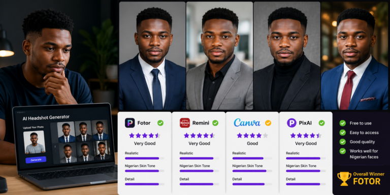 Testing Free AI Headshot Generators: Which One Works Best for Nigerian Faces