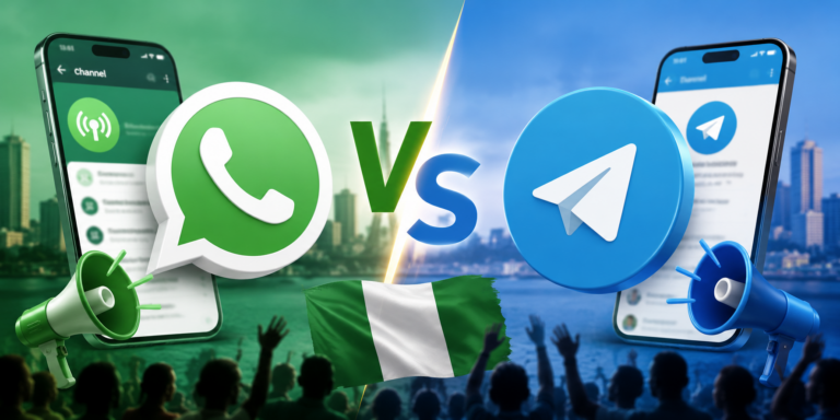 WhatsApp Channel vs Telegram Channel: Best for Nigerian Audience Building